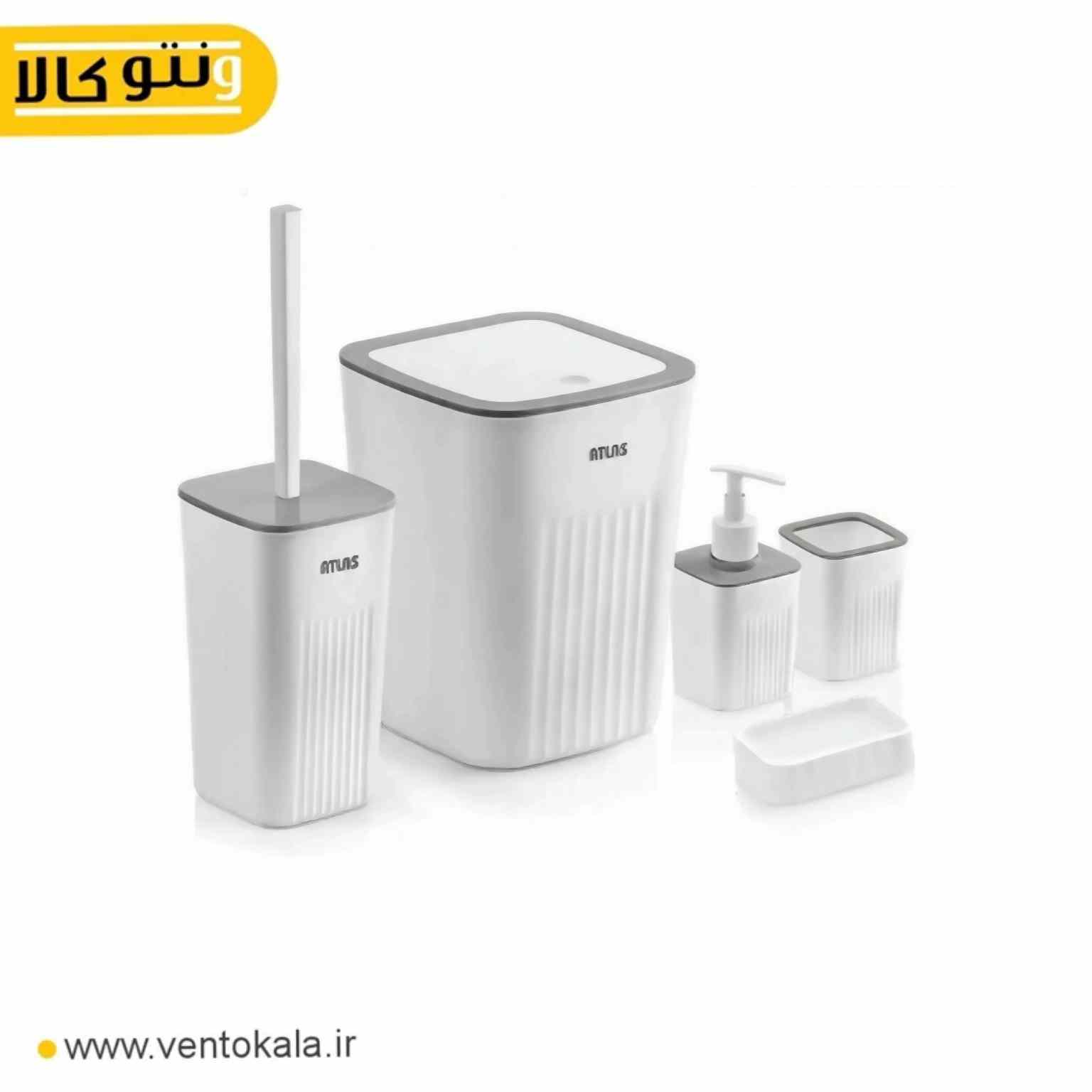 ست سرویس بهداشتی مدل موج سفید
